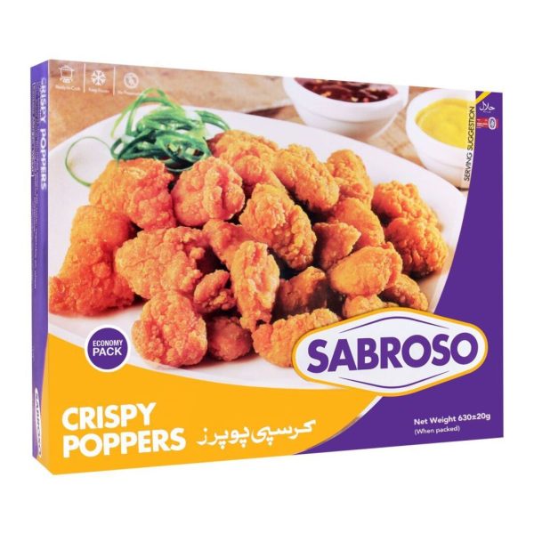 SABROSO CRISPY POPPERS ECONOMY PACK 630GM